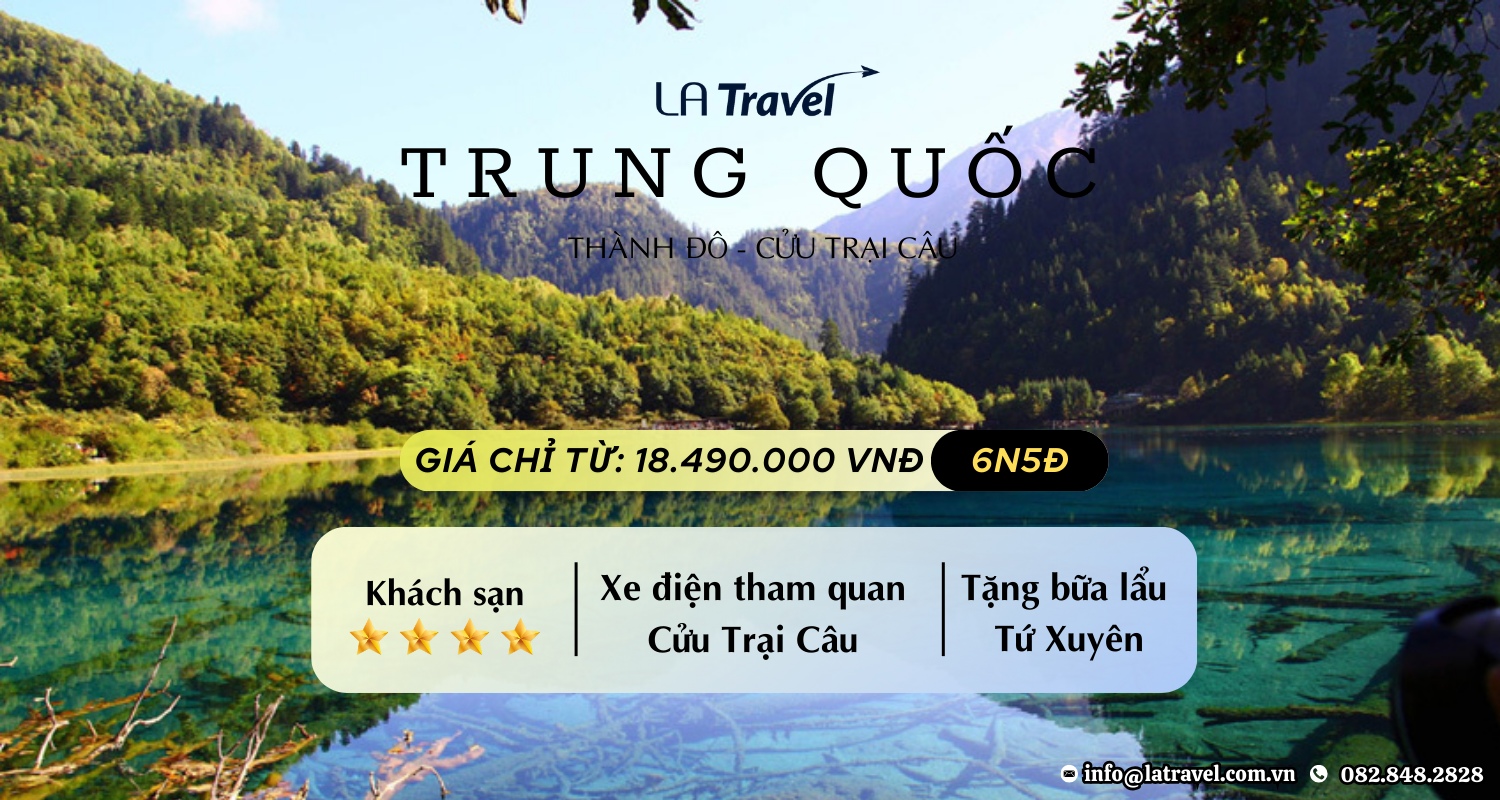 Tour Thành Đô - Cửu Trại Câu