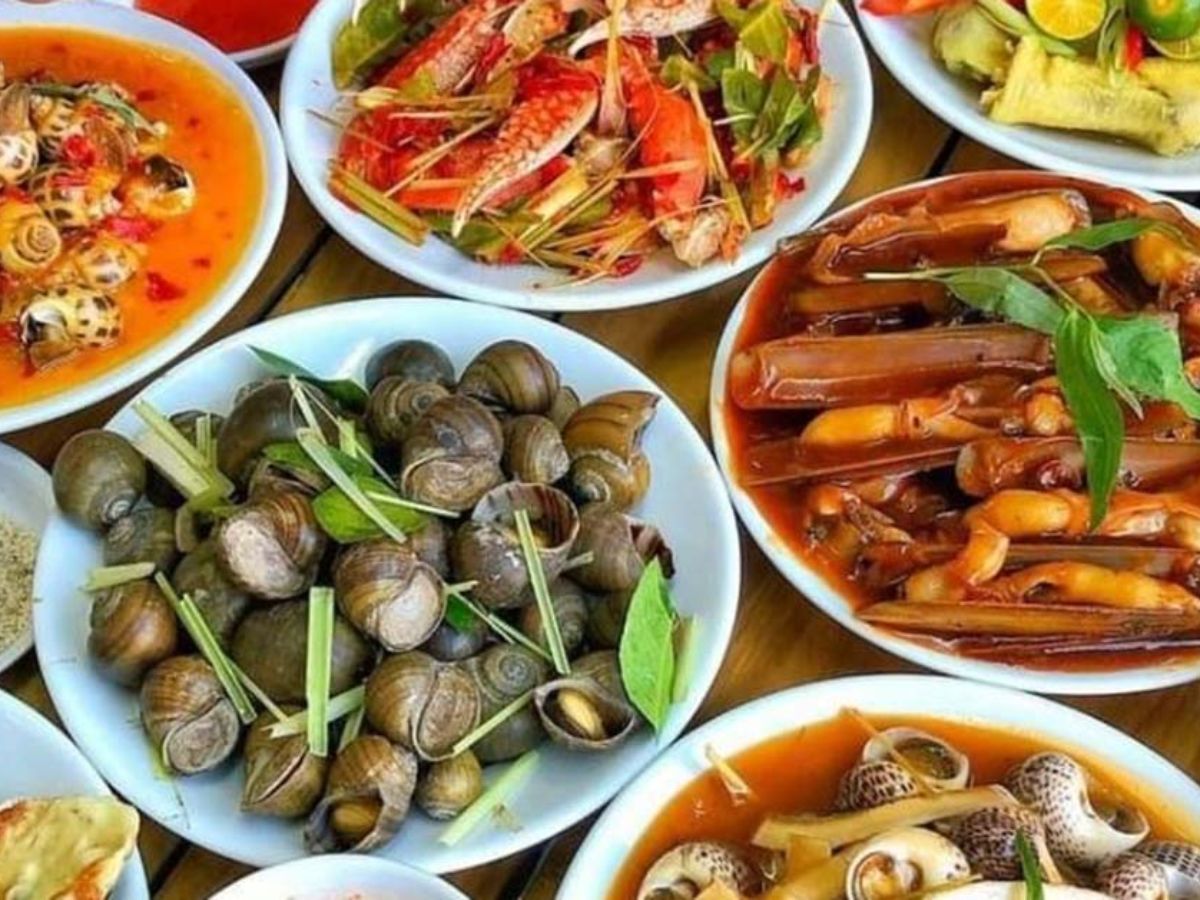 Quán ăn ngon Nha Trang ốc Xuân Anh  -Top  quán ăn ngon Nha Trang 