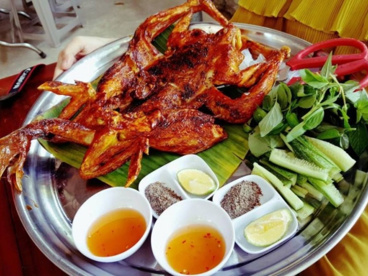 Gà nướng Long Sơn - món ăn nổi tiếng tại Vũng Tàu
