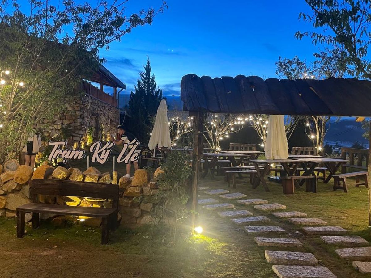 Trạm kí ức - quán cafe tại Đà Lạt